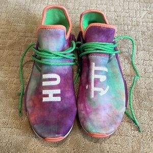 x Pharrell Williams tie-dye Holi Hu NMD sneakers